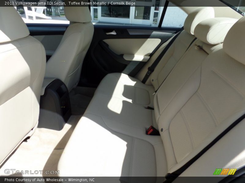 Toffee Brown Metallic / Cornsilk Beige 2013 Volkswagen Jetta TDI Sedan