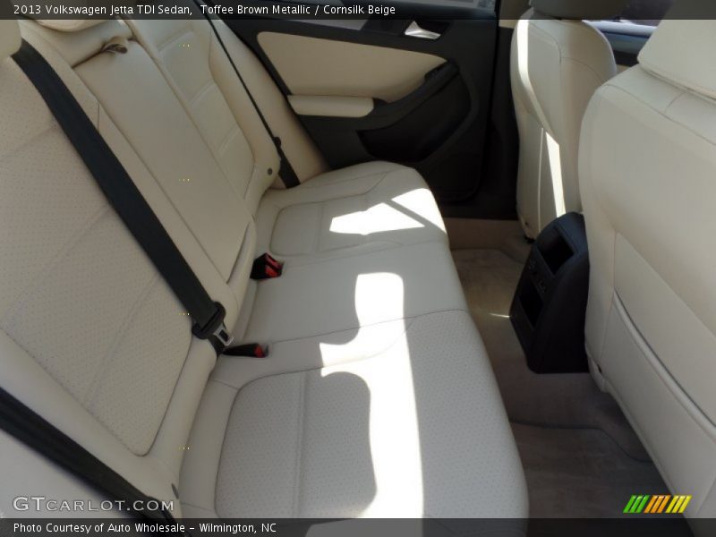 Toffee Brown Metallic / Cornsilk Beige 2013 Volkswagen Jetta TDI Sedan