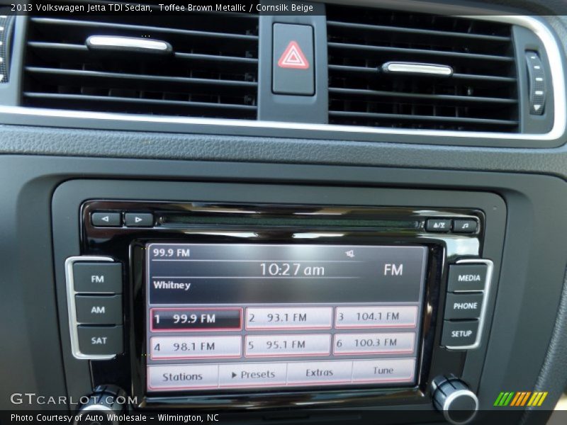 Toffee Brown Metallic / Cornsilk Beige 2013 Volkswagen Jetta TDI Sedan