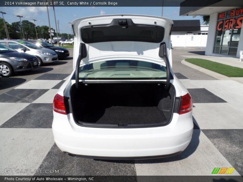 Candy White / Cornsilk Beige 2014 Volkswagen Passat 1.8T SE