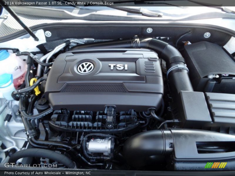 Candy White / Cornsilk Beige 2014 Volkswagen Passat 1.8T SE