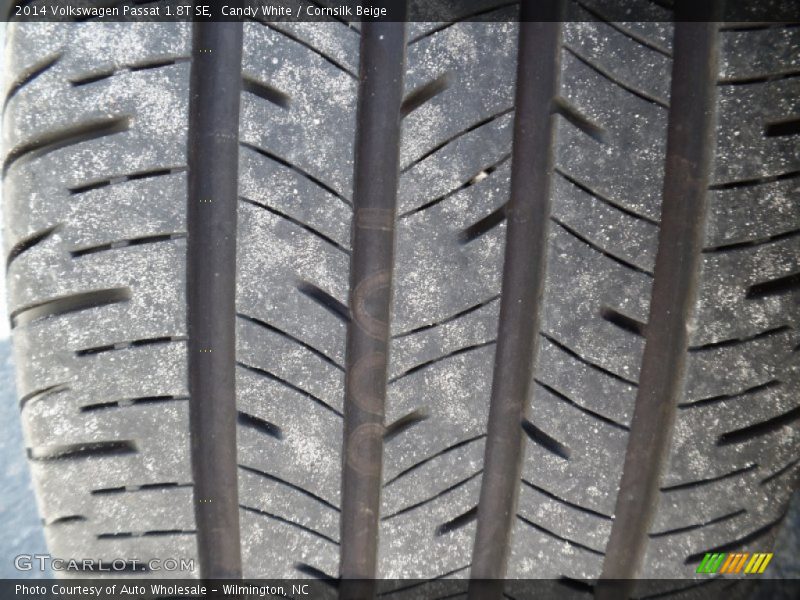 Candy White / Cornsilk Beige 2014 Volkswagen Passat 1.8T SE