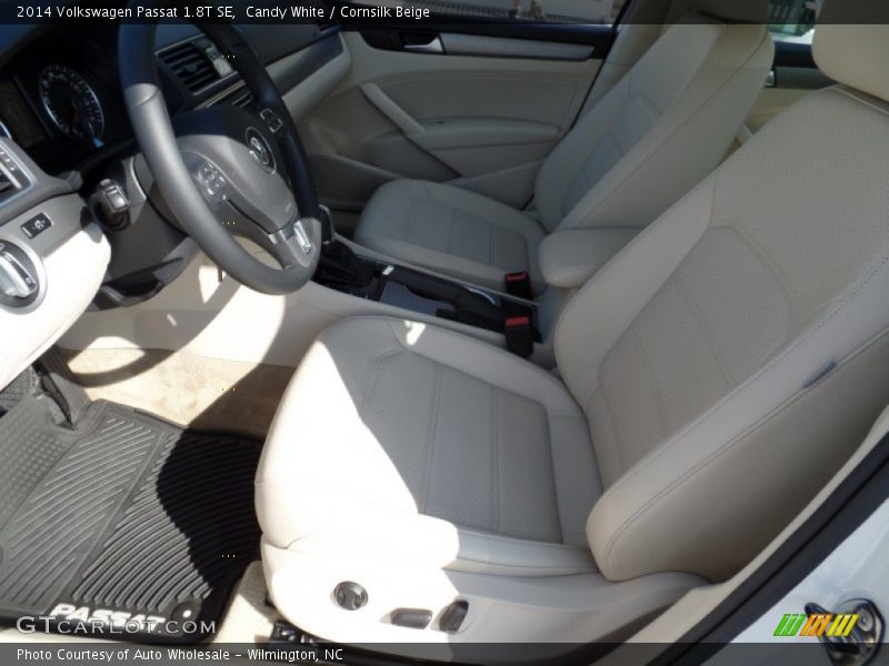 Candy White / Cornsilk Beige 2014 Volkswagen Passat 1.8T SE