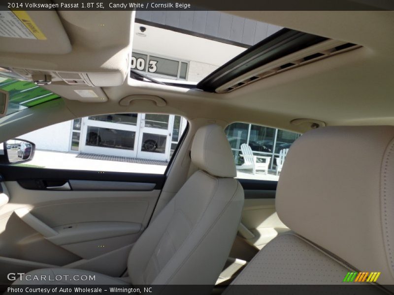 Candy White / Cornsilk Beige 2014 Volkswagen Passat 1.8T SE