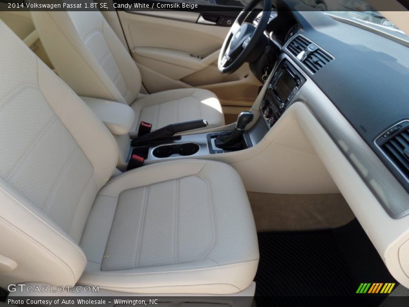Candy White / Cornsilk Beige 2014 Volkswagen Passat 1.8T SE