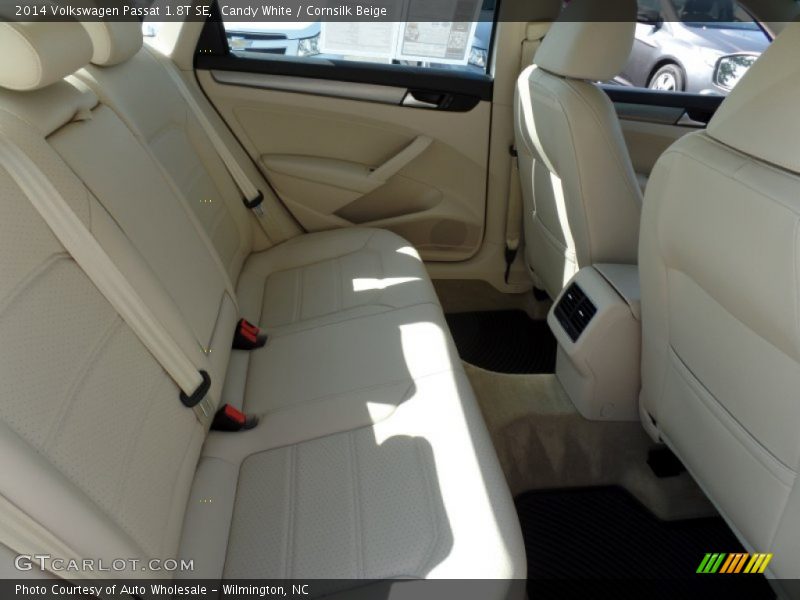 Candy White / Cornsilk Beige 2014 Volkswagen Passat 1.8T SE