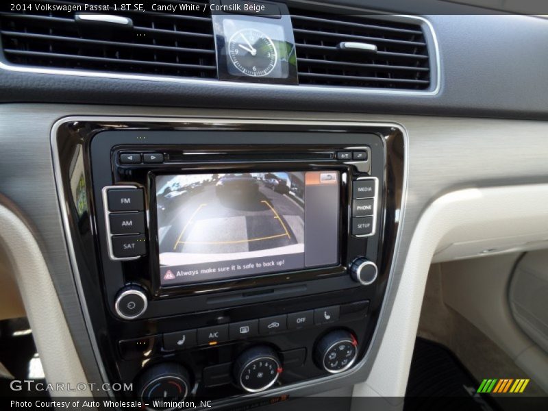 Candy White / Cornsilk Beige 2014 Volkswagen Passat 1.8T SE