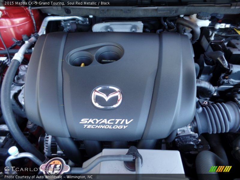 Soul Red Metallic / Black 2015 Mazda CX-5 Grand Touring