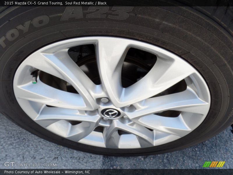 Soul Red Metallic / Black 2015 Mazda CX-5 Grand Touring