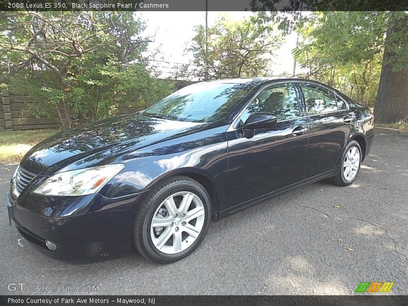 Black Sapphire Pearl / Cashmere 2008 Lexus ES 350
