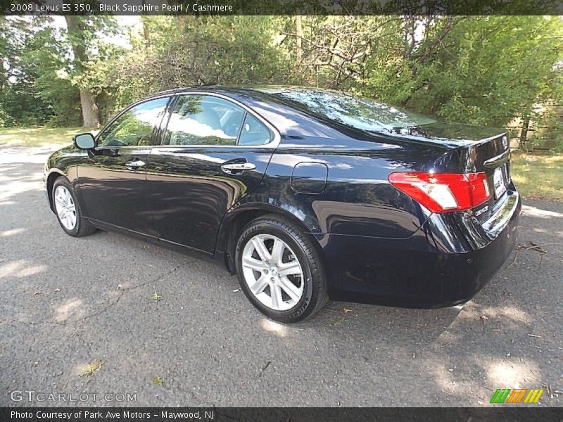 Black Sapphire Pearl / Cashmere 2008 Lexus ES 350