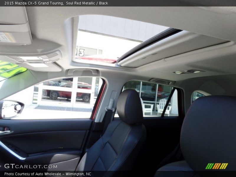 Soul Red Metallic / Black 2015 Mazda CX-5 Grand Touring