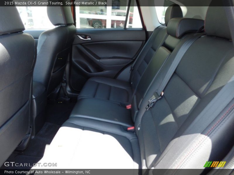 Soul Red Metallic / Black 2015 Mazda CX-5 Grand Touring