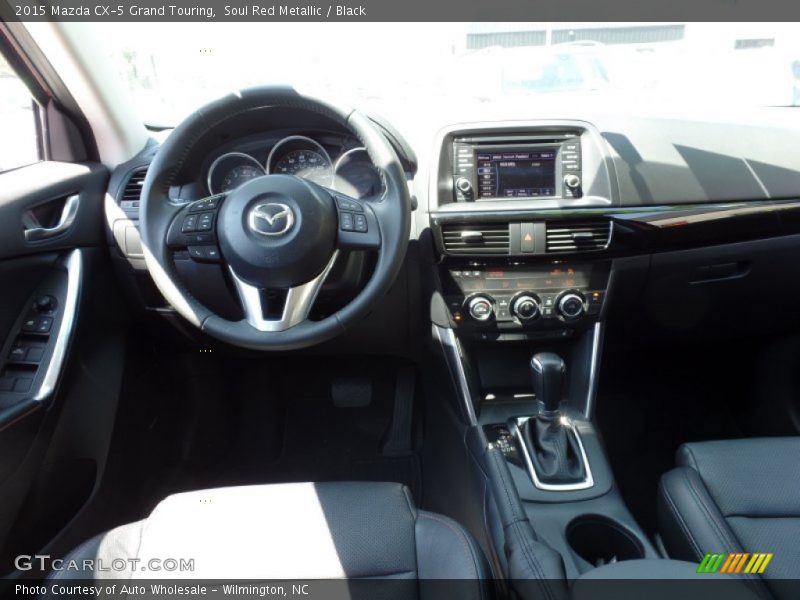 Soul Red Metallic / Black 2015 Mazda CX-5 Grand Touring