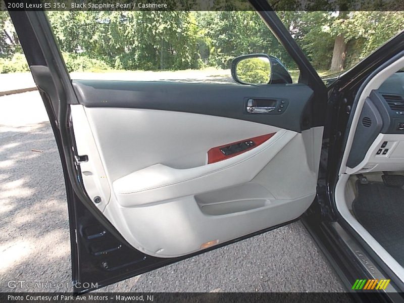 Black Sapphire Pearl / Cashmere 2008 Lexus ES 350