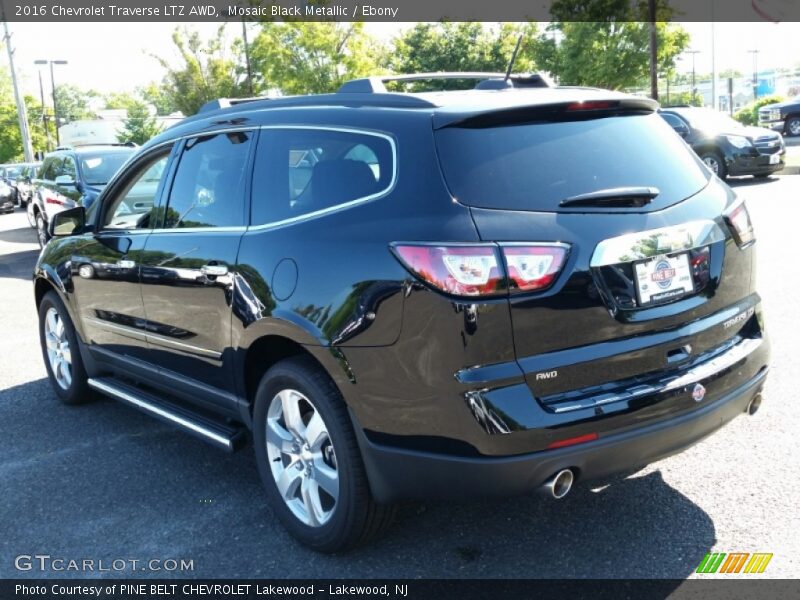 Mosaic Black Metallic / Ebony 2016 Chevrolet Traverse LTZ AWD