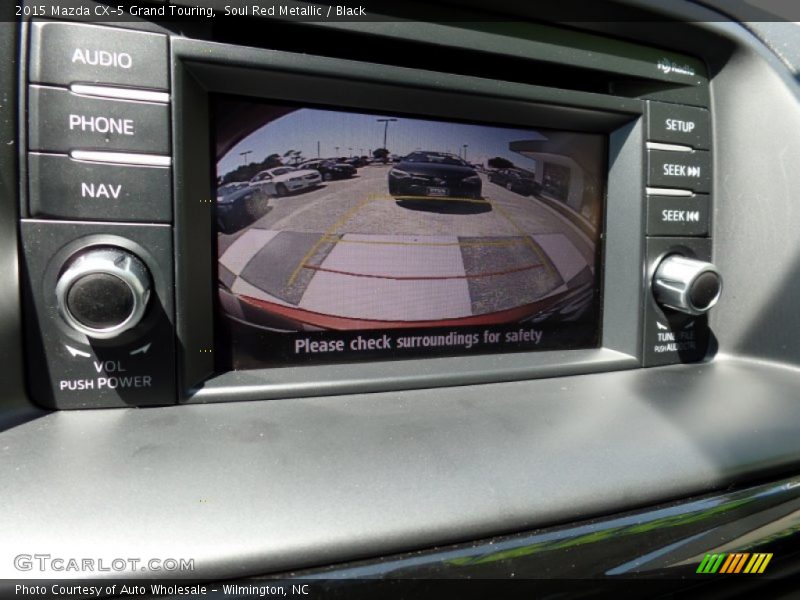 Soul Red Metallic / Black 2015 Mazda CX-5 Grand Touring