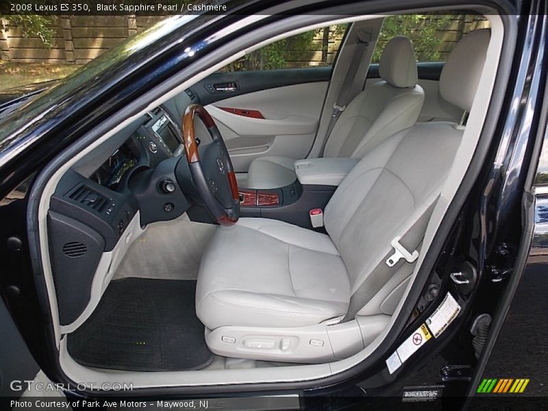 Black Sapphire Pearl / Cashmere 2008 Lexus ES 350