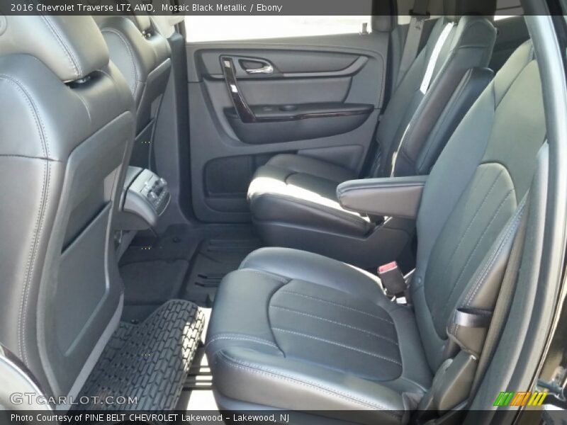 Rear Seat of 2016 Traverse LTZ AWD