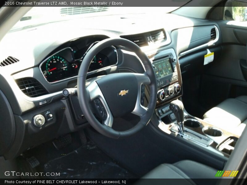 Ebony Interior - 2016 Traverse LTZ AWD 