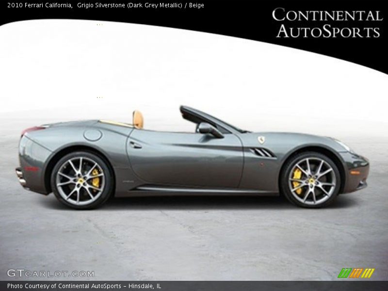 Grigio Silverstone (Dark Grey Metallic) / Beige 2010 Ferrari California