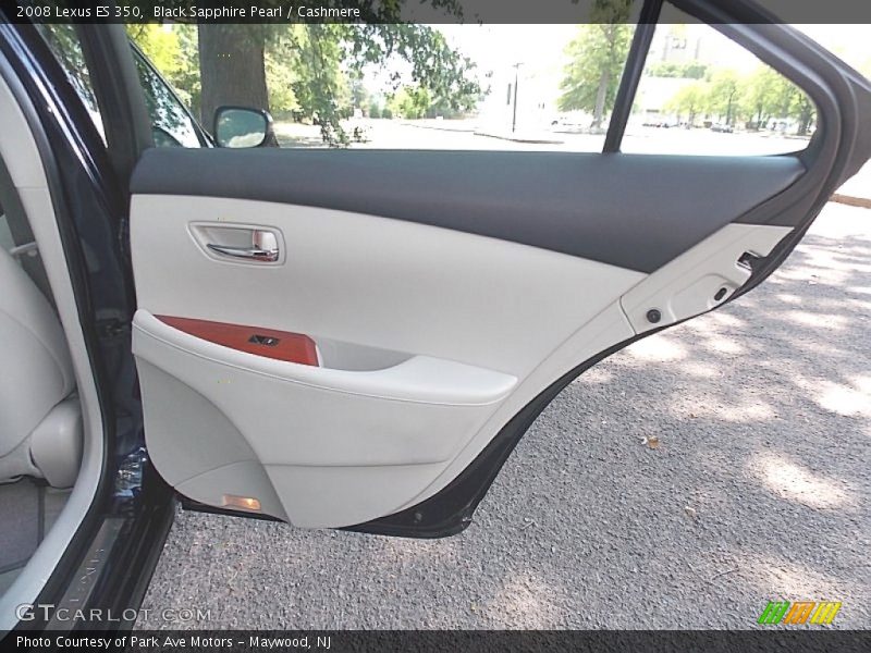 Black Sapphire Pearl / Cashmere 2008 Lexus ES 350