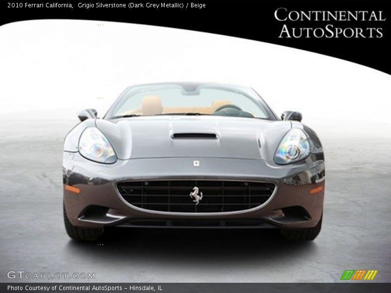 Grigio Silverstone (Dark Grey Metallic) / Beige 2010 Ferrari California