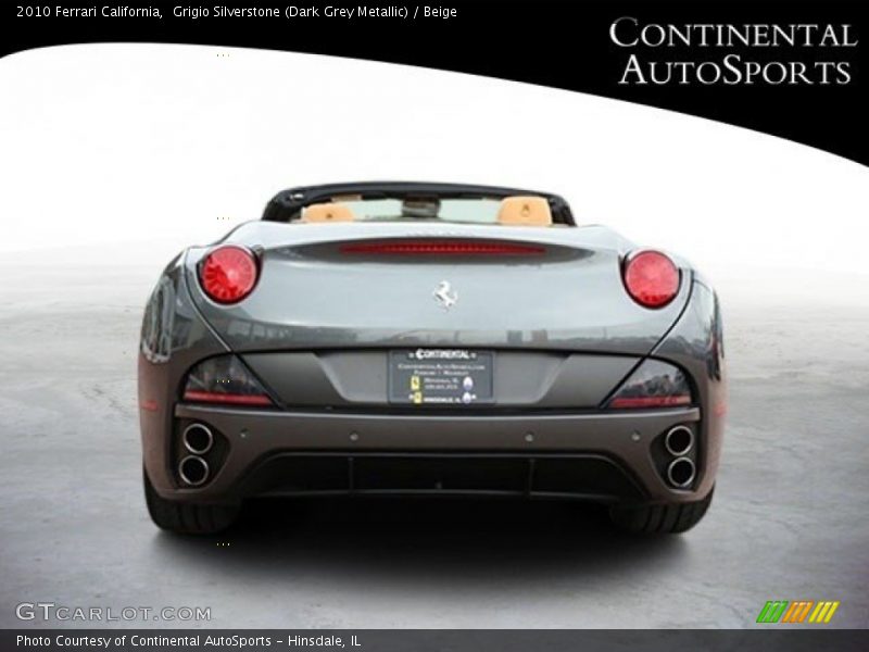 Grigio Silverstone (Dark Grey Metallic) / Beige 2010 Ferrari California