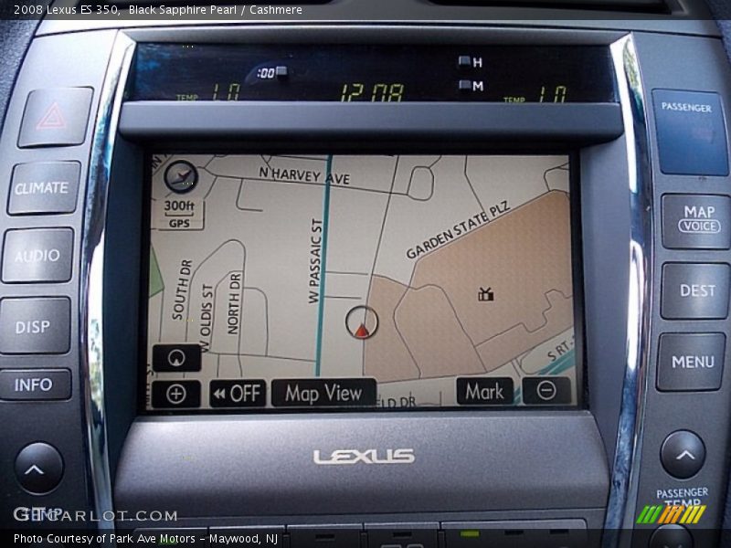 Black Sapphire Pearl / Cashmere 2008 Lexus ES 350