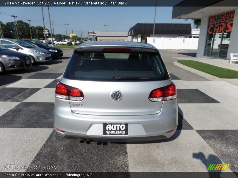 Reflex Silver Metallic / Titan Black 2014 Volkswagen Golf 2.5L 4 Door