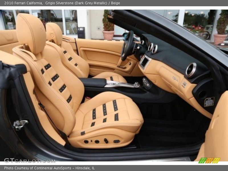 Front Seat of 2010 California 