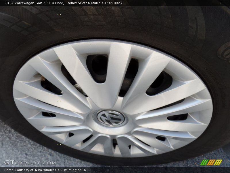 Reflex Silver Metallic / Titan Black 2014 Volkswagen Golf 2.5L 4 Door