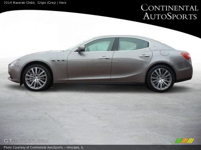 Grigio (Grey) / Nero 2014 Maserati Ghibli