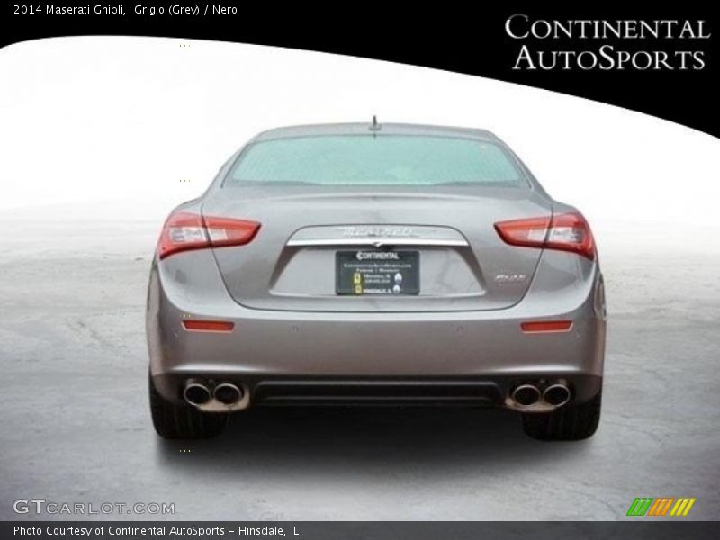 Grigio (Grey) / Nero 2014 Maserati Ghibli