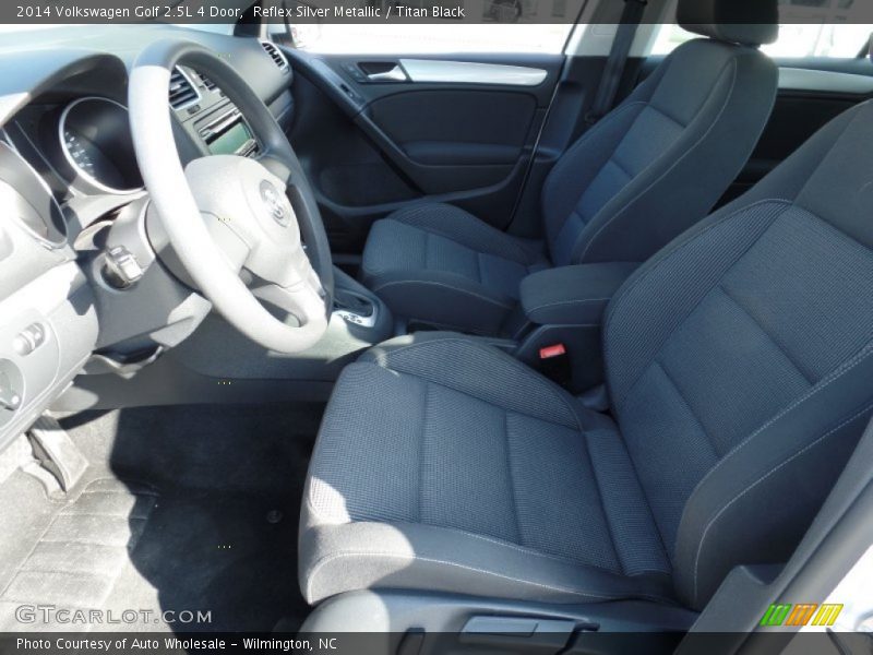 Reflex Silver Metallic / Titan Black 2014 Volkswagen Golf 2.5L 4 Door