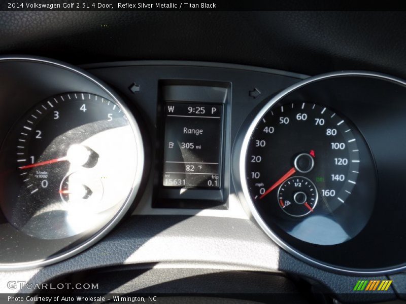Reflex Silver Metallic / Titan Black 2014 Volkswagen Golf 2.5L 4 Door