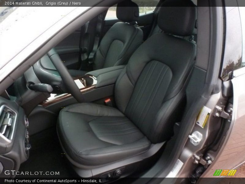 Grigio (Grey) / Nero 2014 Maserati Ghibli