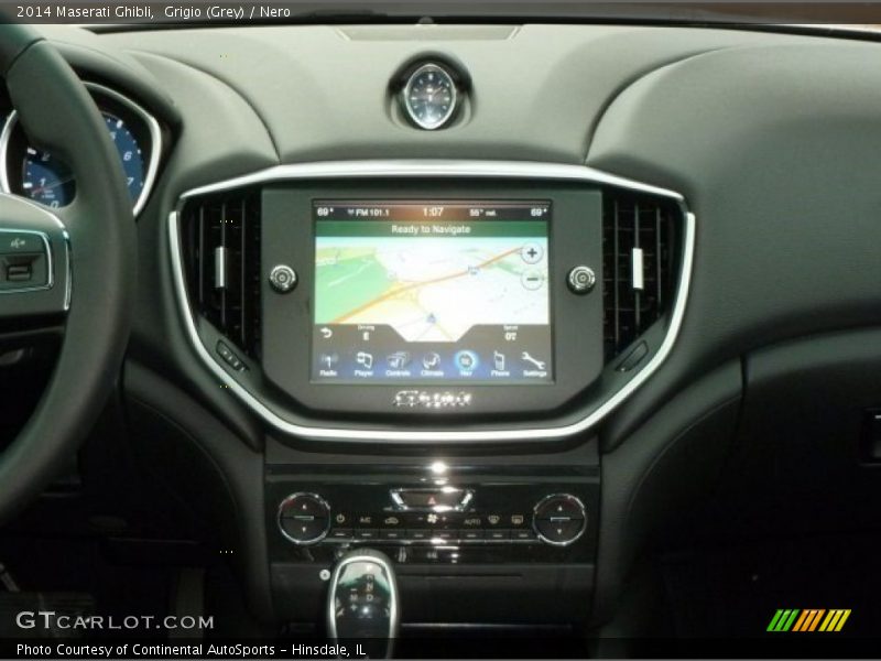 Grigio (Grey) / Nero 2014 Maserati Ghibli