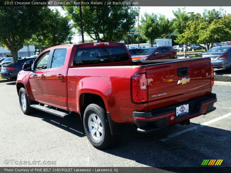 Red Rock Metallic / Jet Black/Dark Ash 2015 Chevrolet Colorado WT Crew Cab