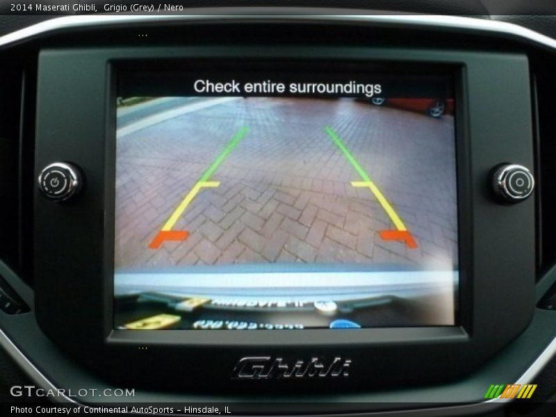 Grigio (Grey) / Nero 2014 Maserati Ghibli