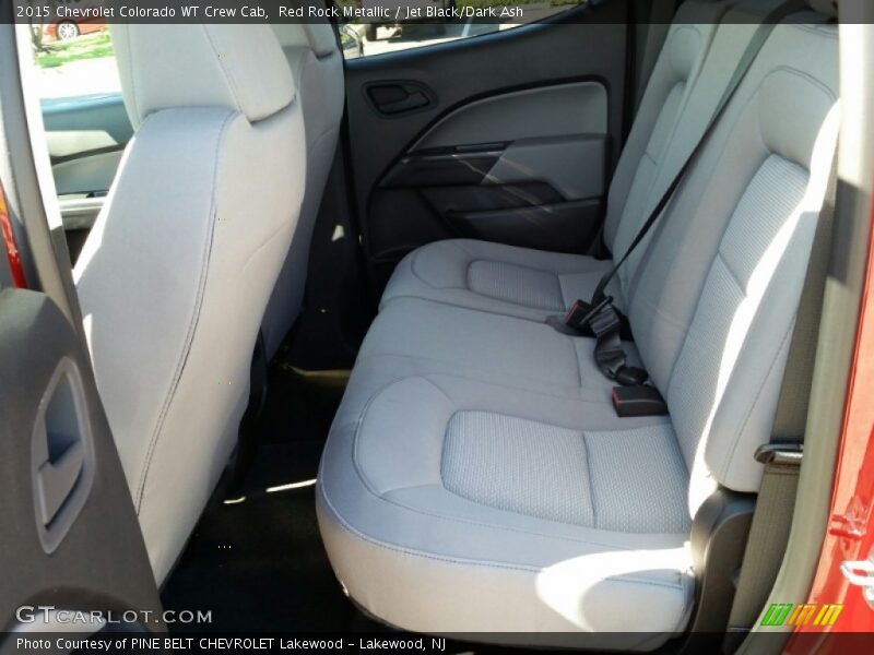 Rear Seat of 2015 Colorado WT Crew Cab