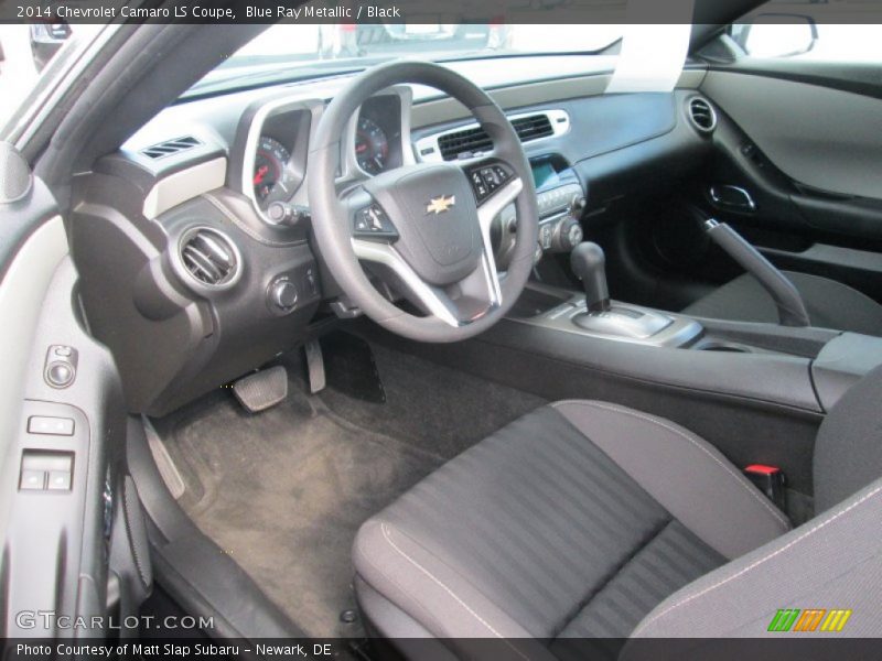 Blue Ray Metallic / Black 2014 Chevrolet Camaro LS Coupe