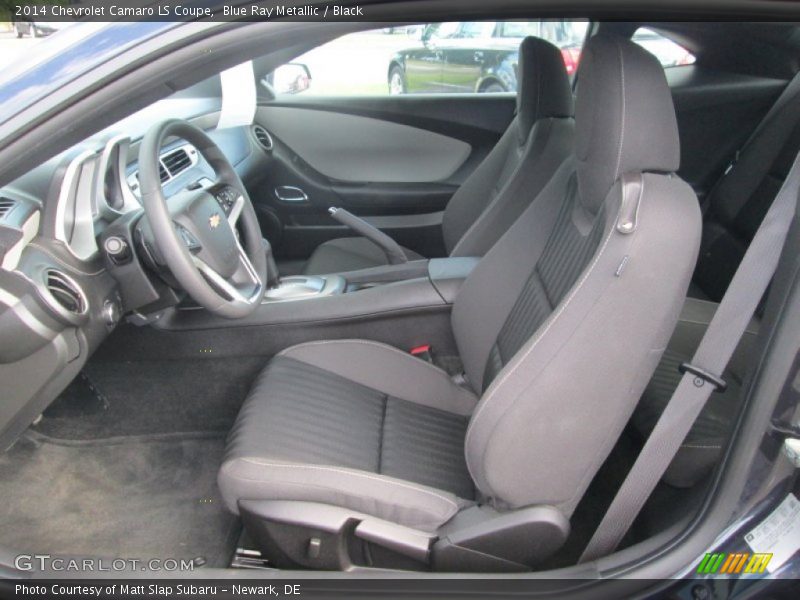 Blue Ray Metallic / Black 2014 Chevrolet Camaro LS Coupe
