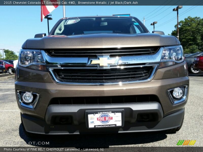 Brownstone Metallic / Jet Black/Dark Ash 2015 Chevrolet Colorado LT Extended Cab 4WD
