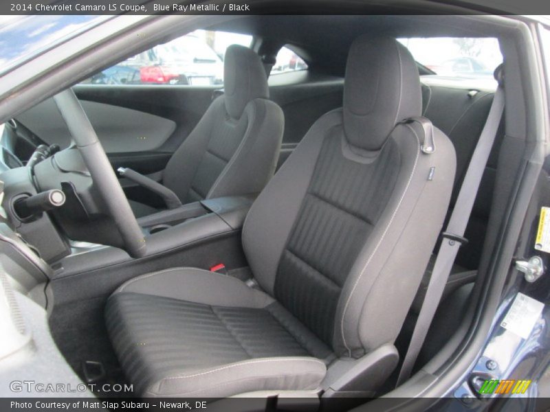 Blue Ray Metallic / Black 2014 Chevrolet Camaro LS Coupe