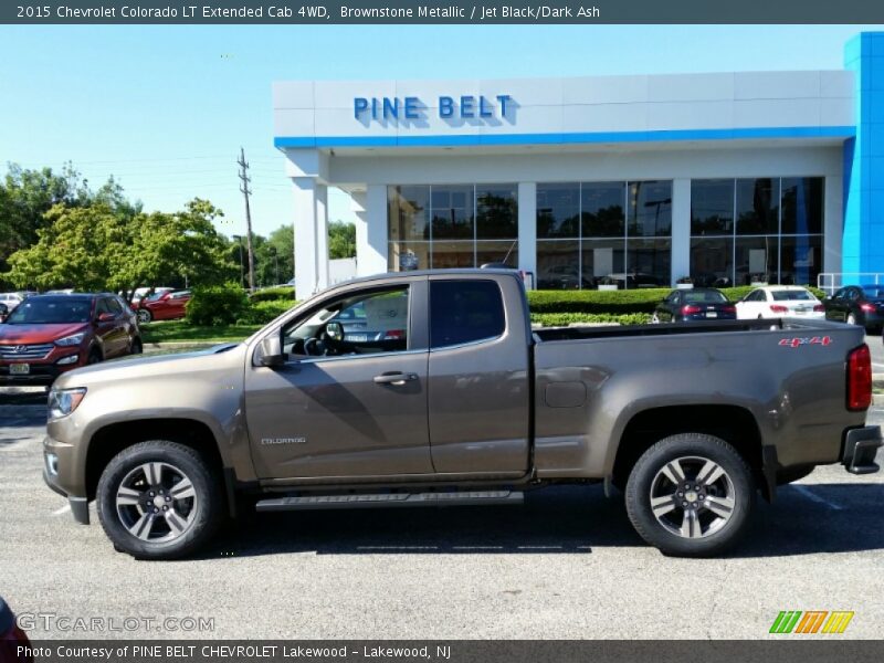 Brownstone Metallic / Jet Black/Dark Ash 2015 Chevrolet Colorado LT Extended Cab 4WD