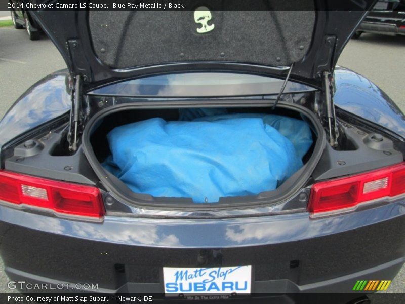 Blue Ray Metallic / Black 2014 Chevrolet Camaro LS Coupe