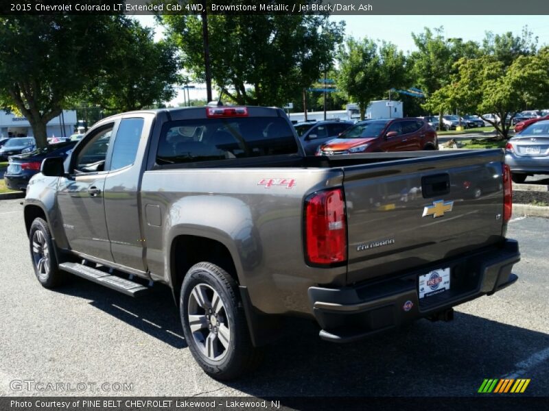 Brownstone Metallic / Jet Black/Dark Ash 2015 Chevrolet Colorado LT Extended Cab 4WD