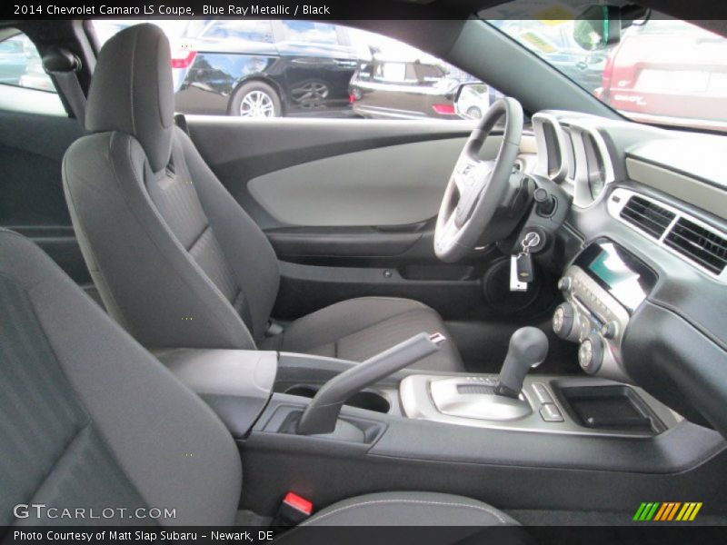 Blue Ray Metallic / Black 2014 Chevrolet Camaro LS Coupe