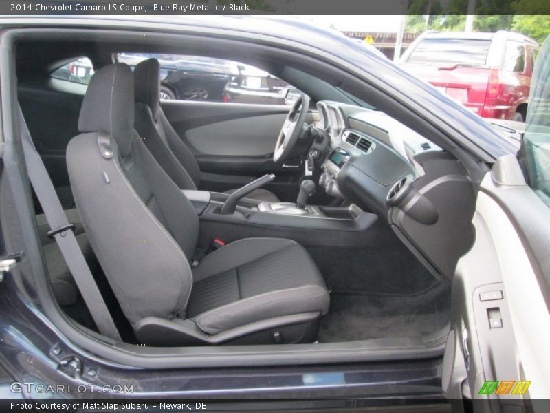 Blue Ray Metallic / Black 2014 Chevrolet Camaro LS Coupe